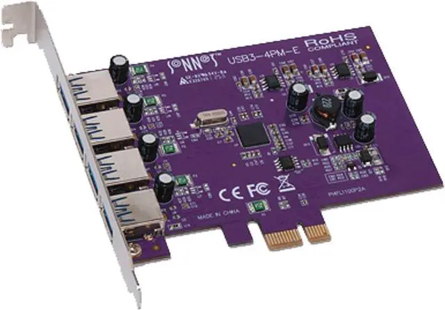 Alt view image 3 of 3 - Allegro Type A USB 3.2 | 3.0 PCIe 4-Port PCIe Card (Mac and Windows Compatible)