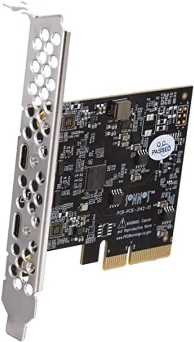 Alt view image 4 of 4 - Sonnet Allegro USB 3.1, Two-Port USB-C 10Gb PCIe Card (USB3C-2PM-E)