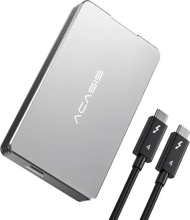 Main image of 40Gbps M.2 NVMe SSD Enclosure, Tool Free Installation, TBU 401 for M1 M2 Pro/Max, Compatible with USB4/3.2/3.1/3.0/2.0, Support SSD Size 2280 B+M M-Key (TBU401)