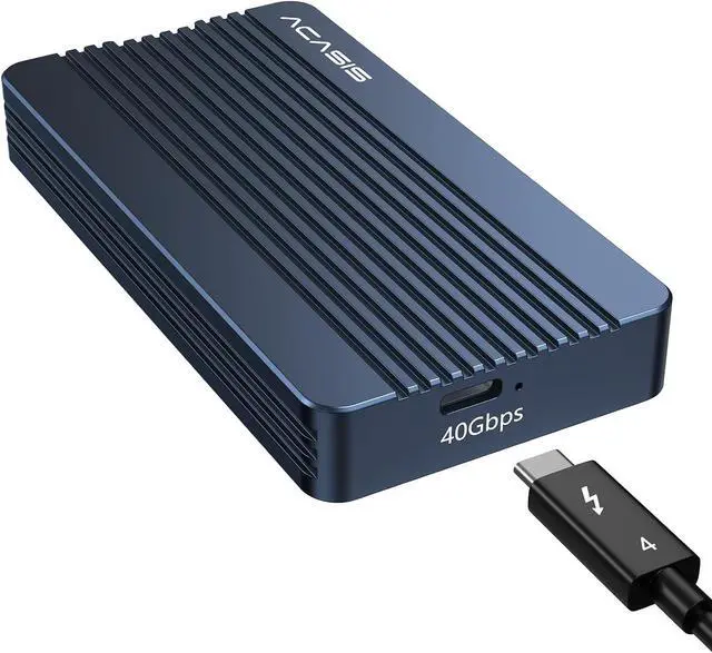 Main image of ACASIS 40Gbps M.2 NVMe SSD Enclosure, TBU 405 for M1 M2 Pro/Max, Compatible with USB4/3.2/3.1/3.0/2.0, Support SSD Size 2280 B+M M-Key