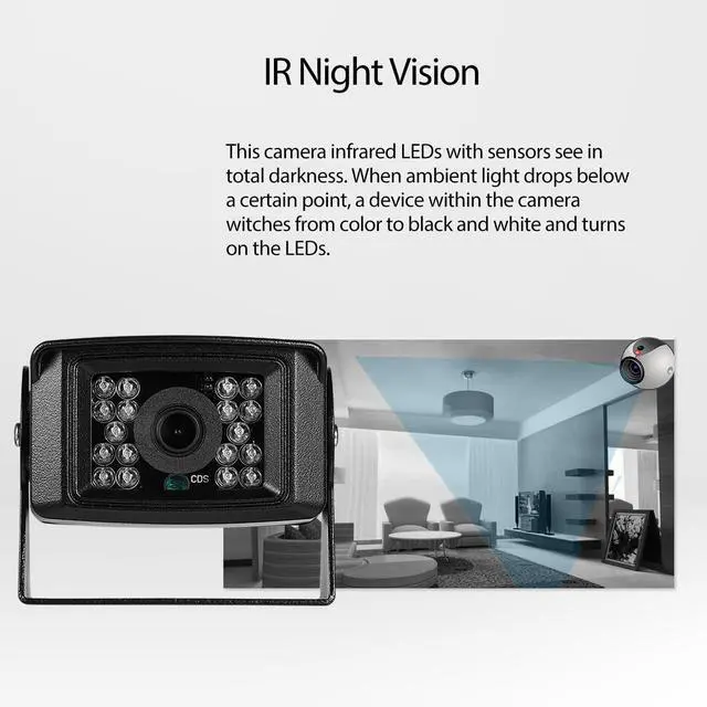 Alt view image 3 of 7 - HD 5MP Mini POE IP Camera, IP65 Waterproof IP Camera 18 pcs LEDs 10M IR Night Vision, 3.6mm Lens Mini Indoor Security Camera, Small IP POE Video Camera Motion Detection (I704-P-HS)