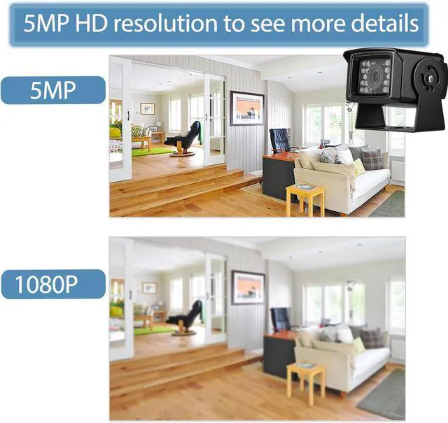 Alt view image 5 of 7 - HD 5MP Mini POE IP Camera, IP65 Waterproof IP Camera 18 pcs LEDs 10M IR Night Vision, 3.6mm Lens Mini Indoor Security Camera, Small IP POE Video Camera Motion Detection (I704-P-HS)