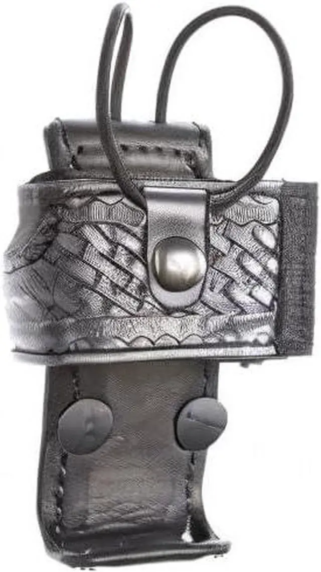 Alt view image 3 of 3 - Leather Products A588U-BPXTS3000 Universal Radio Holder for Motorola