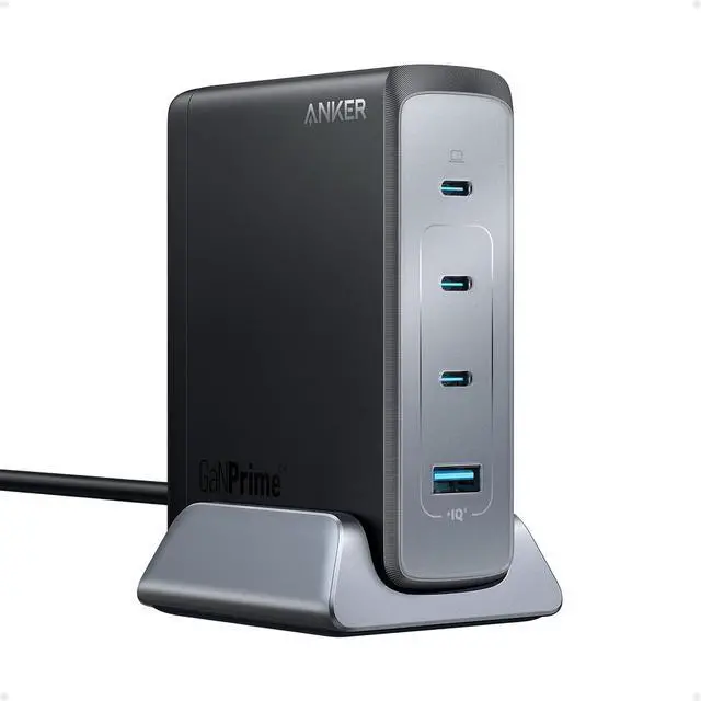 Main image of 240W USB C Charger,  GaN Charger, 4-Port Fast Compact GaN Charger for MacBook Pro/Air, iPhone 16/15/Pro, iPad Pro,  XPS, Galaxy S23/S22, Note20, Pixel,  Watch, and More