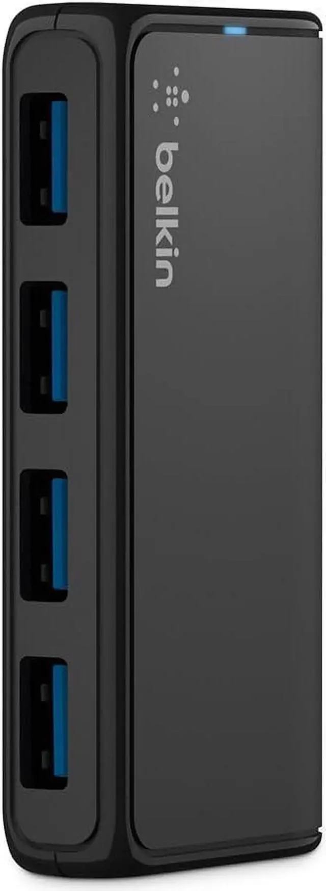 Main image of USB 3.0 Hub with 4 USB Ports - SuperSpeed USB Charging Station - USB Hub 3.0 - USB Adapter for iPhone Charger - USB Splitter - USB Port Hub - Powered USB Hub With Data Speeds Up To 5Gbps