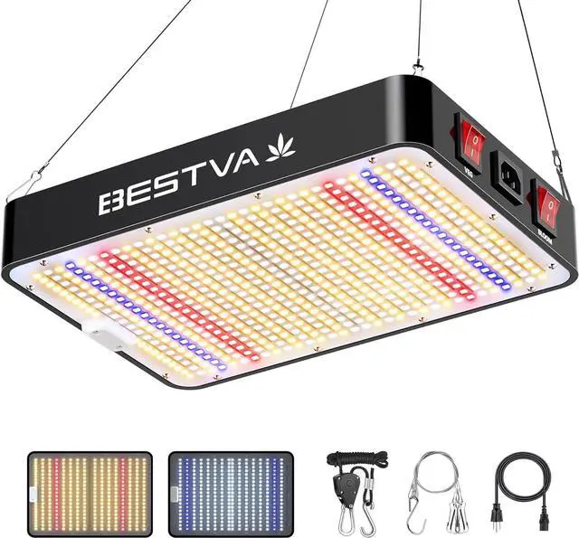 Main image of 2024 Upgrade DC1000 Led Grow Light with High Yield Diodes Full Spectrum LED Grow Lights for Indoor Plants Greenhouse Veg Bloom Light Hydroponic Grow Lamp
