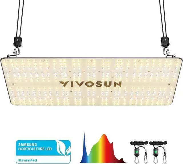 Main image of VS2000 LED Grow Light with  LM301 Diodes & Brand Driver Dimmable Lights Sunlike Full Spectrum for Seedling Veg & Bloom Plant Grow Lamps for 4x2/3x3 Grow Tent