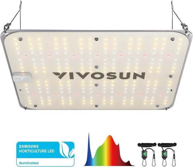 Main image of VS1000E LED Grow Light with  Diodes, Sunlike Full Spectrum Plant Light for Indoor Plants Seedling Veg and Bloom in 2x2/3x3 Grow Tents Greenhouses