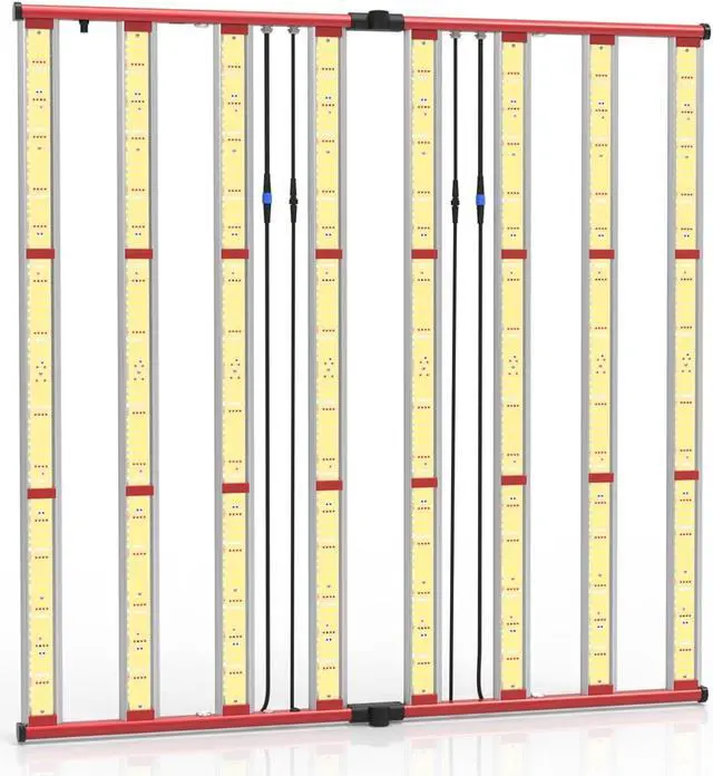 Main image of 800W LED Grow Lights, Full Spectrum Grow Light with UV IR, Daisy Chain Plant Bar Style Grow Light Foldable & Dimmable for Indoor Growing Commercial Hydroponic Growing Lamp 6x6ft Core Coverage