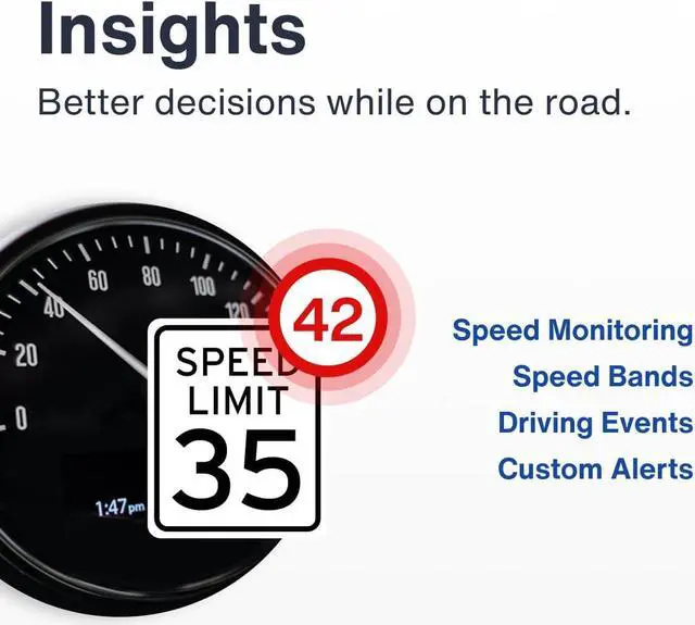 Alt view image 5 of 7 - Bouncie GPS Car Tracker, Vehicle Location, Route History, Speed Monitoring, Accident Notification, GeoFence, No Activation Fees, Cancel Anytime, Family and Fleets