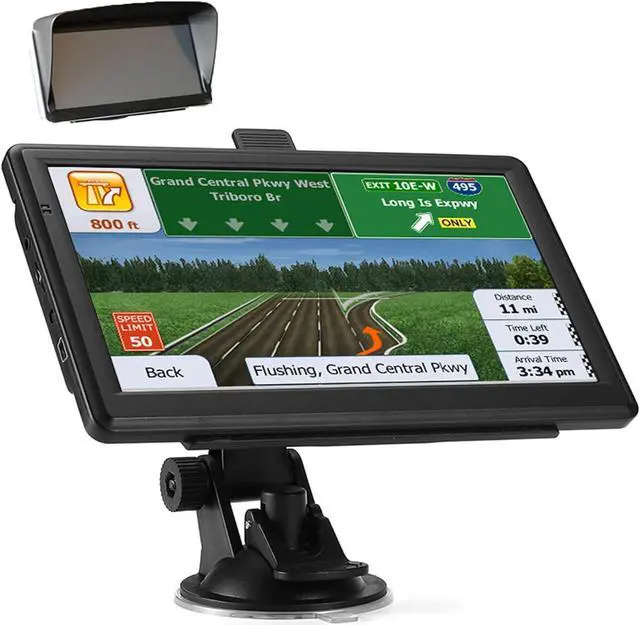 Main image of GPS Navigator for carTouch Screen Car GPS SystemVoice Turn Direction Guidance, GPS Navigation for Car Support Speed Red Light Warning, Support MP4, Music and Games.Free Lifetime Map Update (7inch)