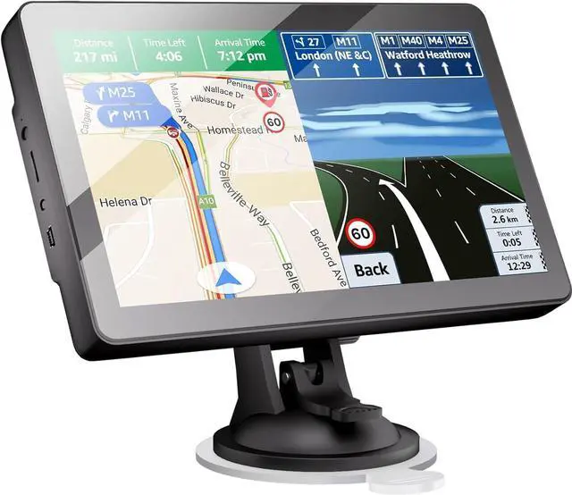 Main image of Upgrade GPS Navigation for Truck Car, Car GPS Navigation 2024 Maps, 9 inch HD Touch Screen Vehicle GPS Navigation SystemFree Lifetime Map Updates,Spoken Driver Alerts