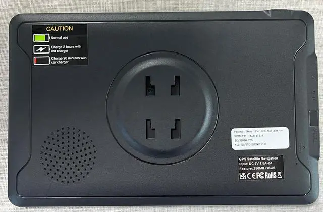 Alt view image 6 of 7 - Upgrade GPS Navigation for Truck Car, Car GPS Navigation 2024 Maps, 9 inch HD Touch Screen Vehicle GPS Navigation SystemFree Lifetime Map Updates,Spoken Driver Alerts