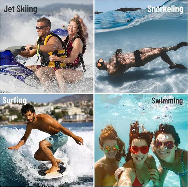 Alt view image 7 of 7 - Waterproof Selfie Stick, Extendable Phone Selfie Stick with Wireless Remote Shutter for Skiing/Snorkeling/Surfing, Compatible with All Cellphones (Waterproof Selfie Stick)