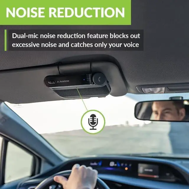 Alt view image 2 of 7 - Roadtrip - Bluetooth Speaker & Wireless FM Transmitter Kit 2-in-1 for Cars with Hands-Free 6W Speakerphones, Built-in Mic, and Multipoint Cell Phone Connections