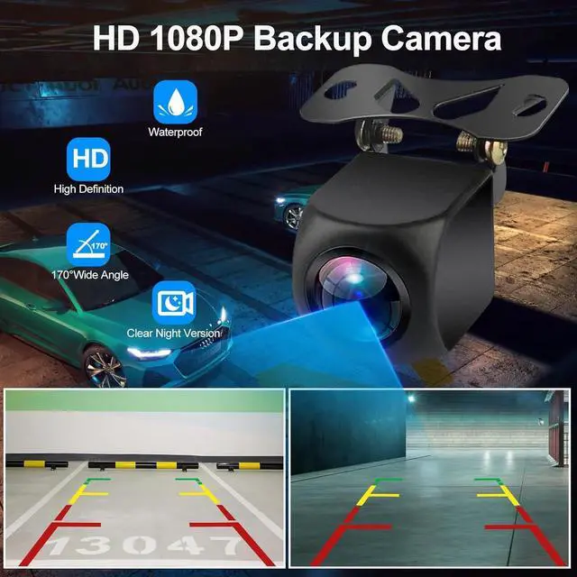 Alt view image 5 of 7 - Portable  Carplay/Android Auto Screen for Car, 7 Inch HD Touch Screen Wireless Car Play with Backup Camera, Voice Control, BT, FM, Mirror Link for All Vehicle