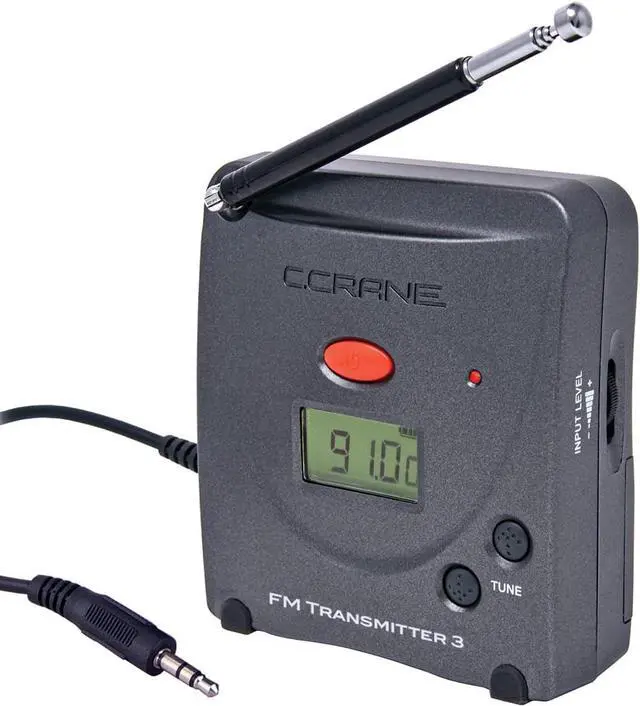 Main image of Digital FM Transmitter 3 Send Near Broadcast Quality Stereo Audio from Your Mobile Phone or Any Audio Device to A Nearby FM Radio. Broadcast at Churches, Gyms, Correctional Facility & More