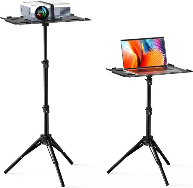 Main image of Projector Stand Tripod from 14.5'' to 39.4'', Laptop Tripod Stand Height Adjustable for Home Cinema, Office