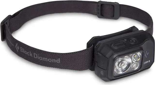 Main image of Storm 500-R Rechargeable LED Headlamp Waterproof and Dimmable for Camping Hiking Running Hunting Work with Red Light Headlamp Mode Black