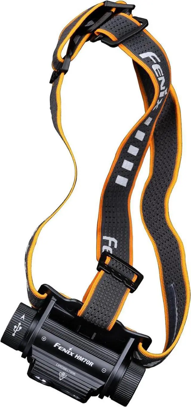 Alt view image 4 of 7 - HM70R Headlamp, 1600 Lumen USB-C Rechargeable with White, High CRI and Red Beams and Lumentac Organizer