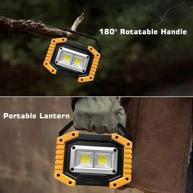 Alt view image 5 of 7 - Original LED Headlamp Rechargeable Flashlight Adults Camping Essentials Backpacking Lights 4X Brighter Headband Lamp 5 Light Modes Hiking Gear Must Haves (Headlamp + Floodlight)