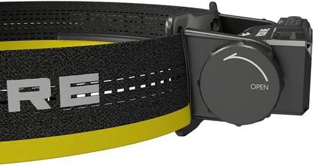 Alt view image 3 of 7 - HC60 UHE 1600 Lumen Headlamp, USB-C Rechargeable with White and Red Beams for Night Runing, Camping, Hiking, Hunting, and Industrial Work Sticker