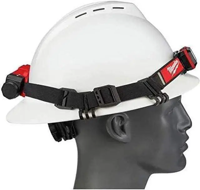 Alt view image 5 of 7 - 600 Lumens LED USB Rechargeable Low-Profile Hard Hat Headlamp