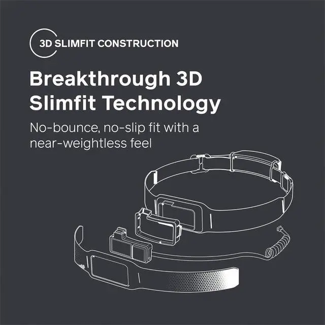 Alt view image 3 of 7 - 425 Lumen Rechargeable Headlamp with Front and Back Lights, Ember Yellow