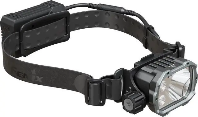 Alt view image 2 of 7 - HP35R 4000 Lumen USB-C Rechargeable Headlamp, with Spotlight, Floodlight and red Light for Search and Rescue, Outdoor use, Emergencies, and More