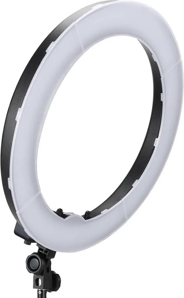 Alt view image 3 of 7 - 55W 18"/45cm Ring Light Kit [New Version], 5600K 0-100% Dimming LED Selfie Light with Light Stand and Phone Holder for Makeup Lash Tattoo Barber Vlog Studio Video Photography Lighting, RL-18