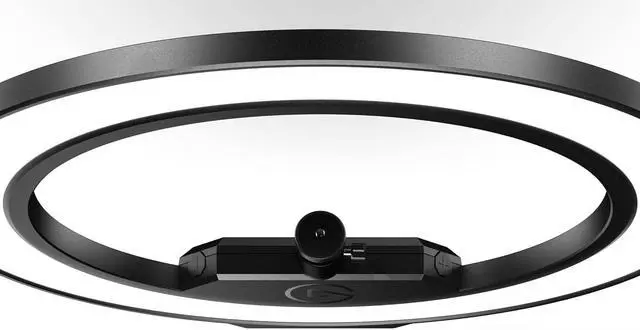 Alt view image 5 of 7 - Premium 2500 lumens Light with desk clamp and ball mount for Streaming, TikTok, Instagram, Home Office, Temperature and Brightness app-adjustable on Mac, PC, iOS, Android