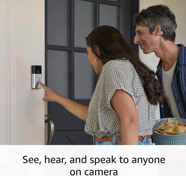 Alt view image 5 of 7 - Ring Battery Doorbell, Head-to-Toe Video, Live View with Two-Way Talk, and Motion Detection & Alerts (2024 release), Venetian Bronze
