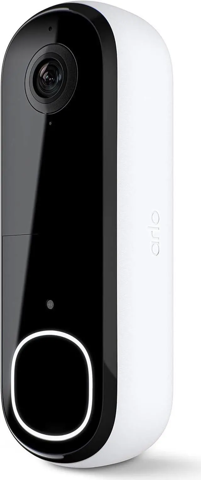 Main image of Video Doorbell 2K | 2nd Gen | Wireless/Wired Option, 2-Way Audio, Night Vision, Head to Toe Video View, Integrated Siren | Live Stream | Real Time Notifications |180 Deg Wide View, White