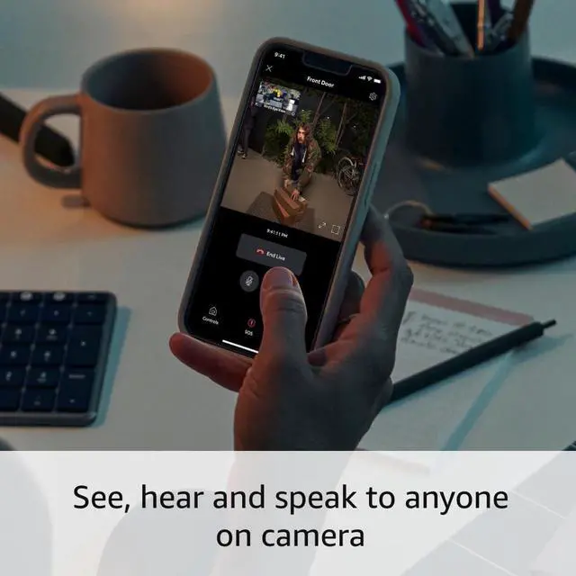 Alt view image 3 of 6 - Ring Battery Doorbell Pro with Ring Chime Pro