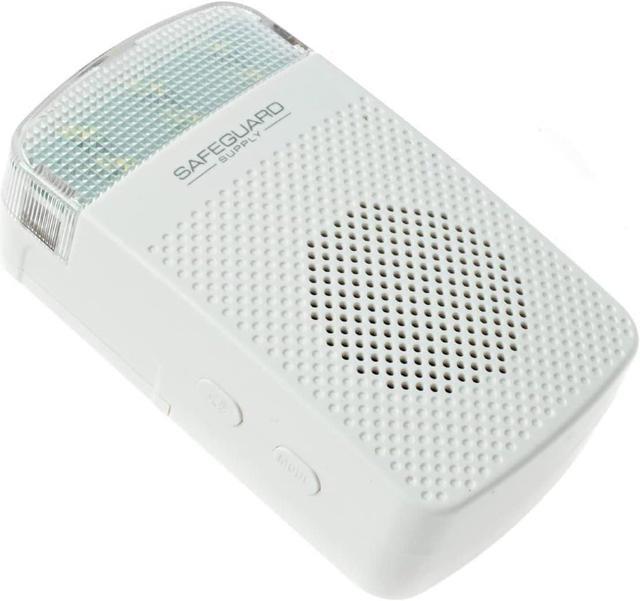 Alt view image 5 of 7 - Plug In Doorbell - Safeguard Supply Dependable 3/4 Mile Long Range Wireless Doorbell - Adjustable Volume to 90dB- Deaf & Hearing Impaired Doorbell Mode Flashing Strobe Light