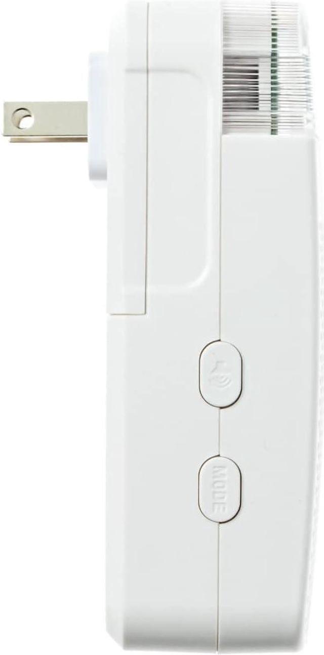 Alt view image 7 of 7 - Plug In Doorbell - Safeguard Supply Dependable 3/4 Mile Long Range Wireless Doorbell - Adjustable Volume to 90dB- Deaf & Hearing Impaired Doorbell Mode Flashing Strobe Light