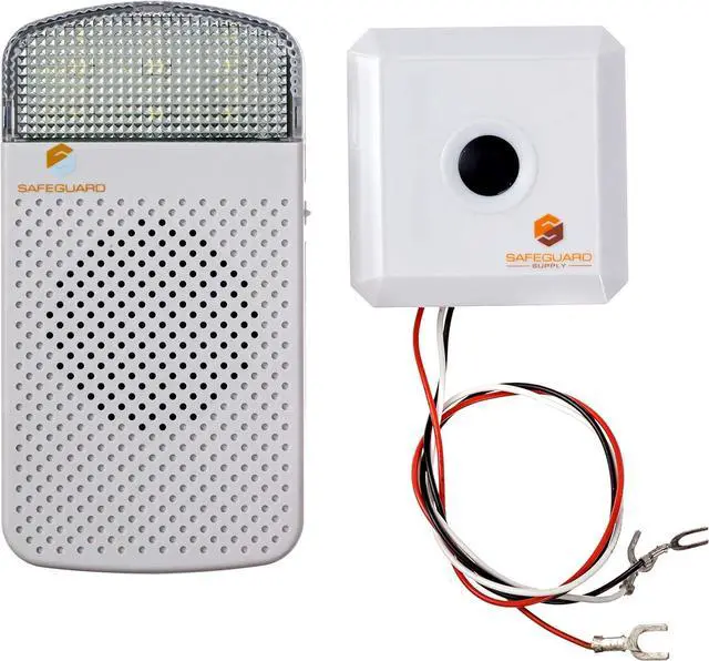 Alt view image 3 of 7 - Supply Doorbell Extender EX1000S- Doorbell Extender To Use With Existing Wired Doorbell - Convert Your Wired Doorbell into a Wireless Door Bell - 1000' 95dB Doorbell Extender Wireless Kit