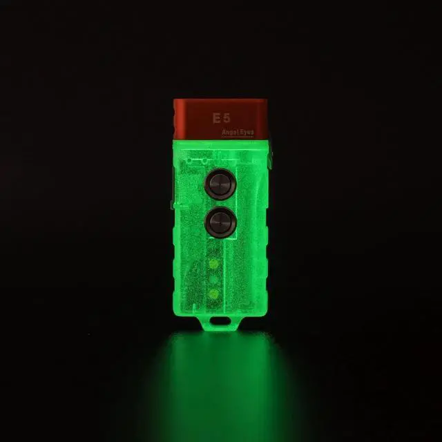 Alt view image 2 of 7 - E5 Small Bright EDC Flashlight 700 High Lumens, USB C Rechargeable Keychain Flashlight, Support AAA Battery LED Flashlight, Dual Power Source Multi Function EDC Gadgets for Daily Use