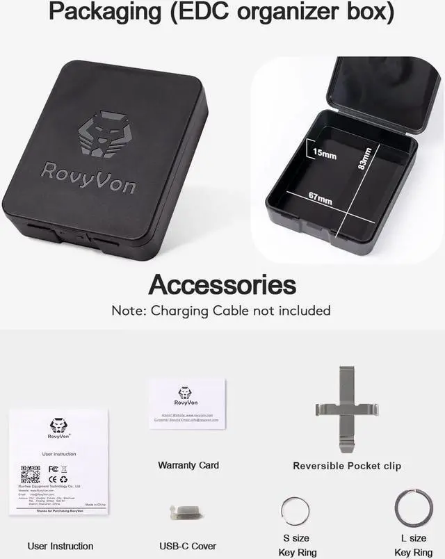 Alt view image 7 of 7 - E5 Small Bright EDC Flashlight 700 High Lumens, USB C Rechargeable Keychain Flashlight, Support AAA Battery LED Flashlight, Dual Power Source Multi Function EDC Gadgets for Daily Use