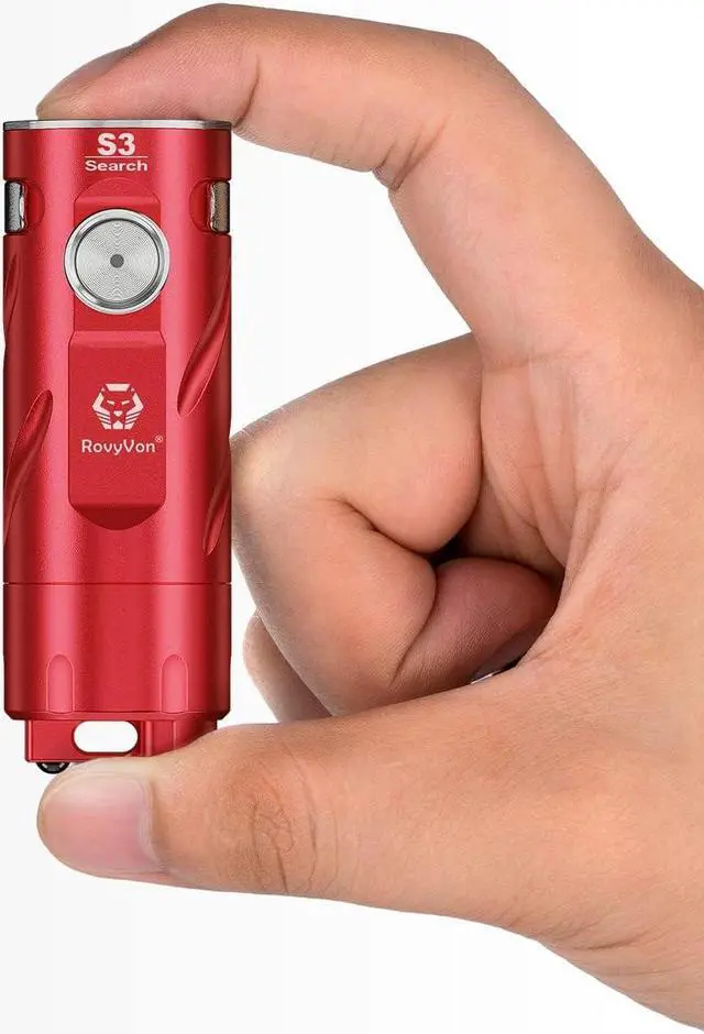Main image of S3 EDC Flashlight,1800 Lumen High Lumens Mini Pocket Flashlight, USB-C Rechargeable EDC Keychain Flashlight