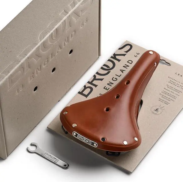Alt view image 4 of 7 - Brooks England B17, Supremely Comfortable Leather Bike Saddle