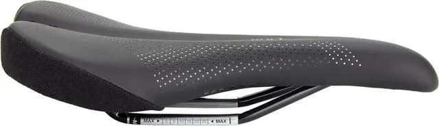 Alt view image 2 of 5 - Volt Bike Saddle - Comfortable Medium Thickness Padding, Contoured Shape with a Flex-Tuned Shell - Lightweight MTB Saddle for Optimal Support & Performance