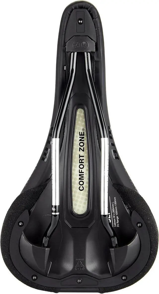 Alt view image 5 of 5 - Volt Bike Saddle - Comfortable Medium Thickness Padding, Contoured Shape with a Flex-Tuned Shell - Lightweight MTB Saddle for Optimal Support & Performance
