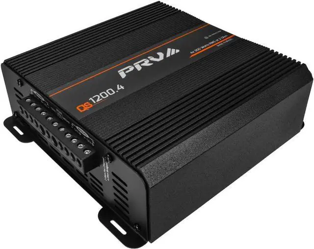 Alt view image 7 of 7 - QS1200.4 2 Ohm Compact 4 Channel Car Audio Amplifier 4 x 310 Watts RMS at 2 Ohm - High Power Stereo 12 Volts Amp Class D Full Range Bridgeable