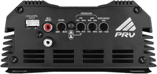 Alt view image 5 of 7 - MDX2500.1 1 Ohm Mini Car Audio Amplifier 1 Channel 2600 Watts RMS Ultra Compact Full Range Monoblock Class D Amp for Powersports, Motorcycles, ATV, for High Power Loudspeaker Systems