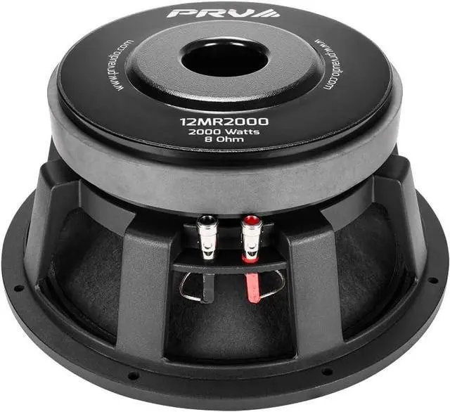 Alt view image 7 of 7 - 12 Inch Midrange Speaker 12MR2000 8 Ohm 2000 Watts, 4 in Voice Coil Midbass Woofer for Pro Audio Systems (Single)