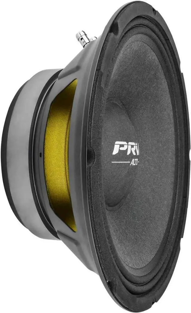 Main image of 10MR650A 10 Inch Midrange Speaker, 8 Ohm, 650 Watts, 97.5 db, 2.5 in Voice Coil Alto Series PRO Audio Mid Range Loudspeaker (Single)