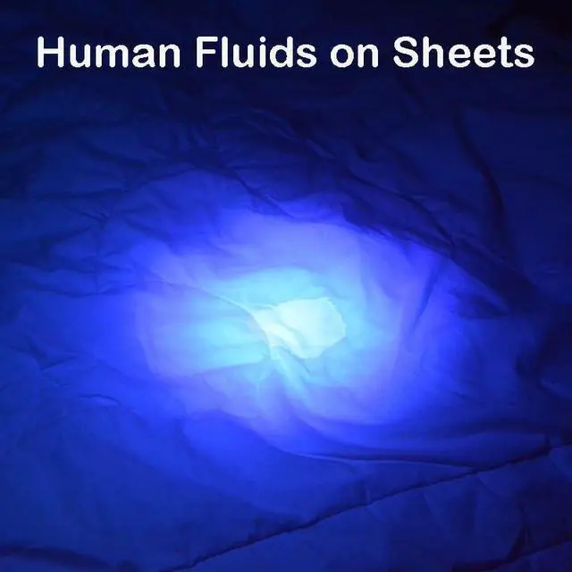 Alt view image 4 of 7 - U3S UV Flashlight Rechargeable 365nm Black Light Torch with ZWB2 Filter, Blacklight 10W Ultraviolet LED Lamp with Micro USB Charging Cable