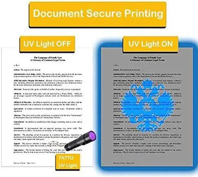 Alt view image 7 of 7 - U3S UV Flashlight Rechargeable 365nm Black Light Torch with ZWB2 Filter, Blacklight 10W Ultraviolet LED Lamp with Micro USB Charging Cable