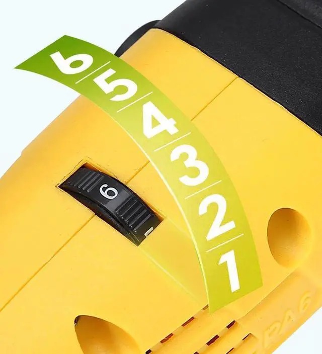 Alt view image 4 of 7 - 500W Electric Mini Die Drill Grinder Carver Set Power Rotary Tool, Adjustable 6 Step Variable Speed, 31000 RPM, with Removable Transparent Safety Guard